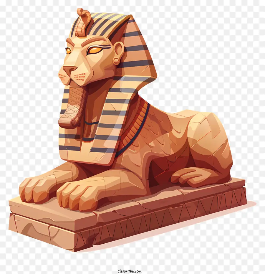 Esfinge Do Egito，Estátua Egípcia PNG