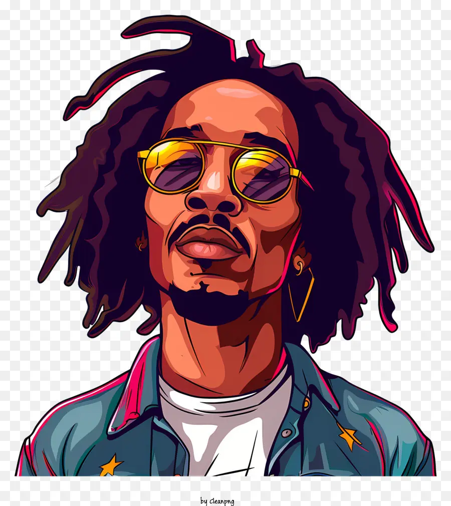 Bob Marley，Dreadlocks PNG