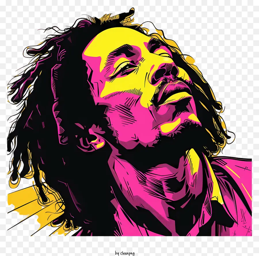 Bob Marley，Dreads Longos PNG