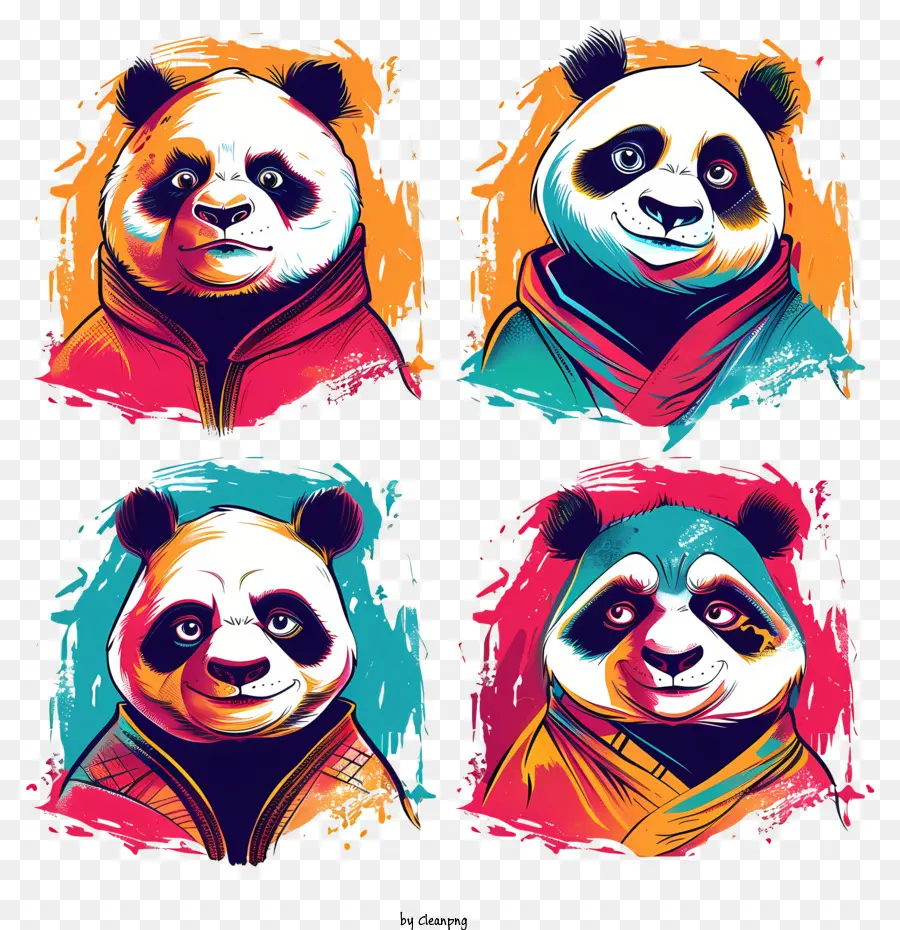 Kung Fu Panda，Ursos De Panda PNG