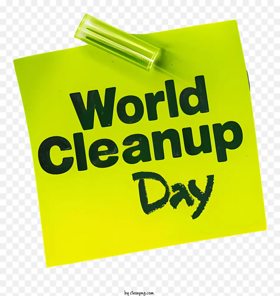 World Cleanup Dia，Meio Ambiente PNG