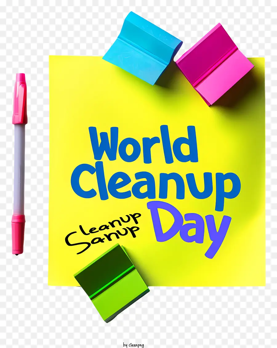 World Cleanup Dia，Meio Ambiente PNG