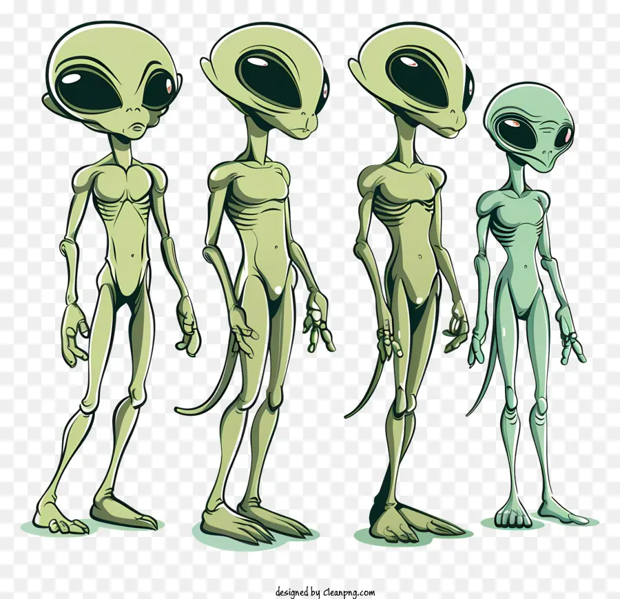 Alienígenas Do Desenho Animado，Aliens PNG