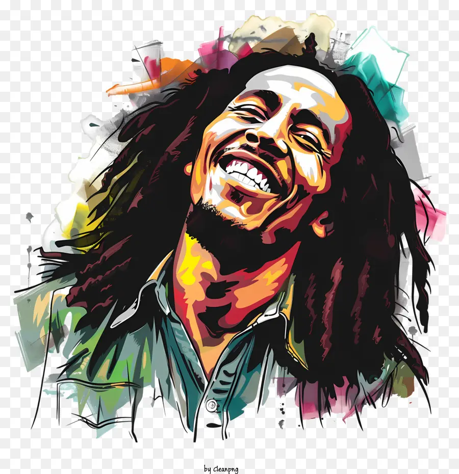 Bob Marley，Artista Do Reggae PNG