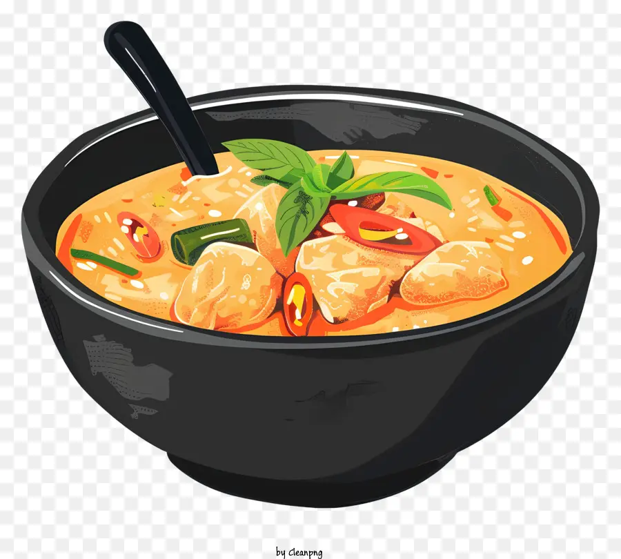 Massaman Curry，Sopa De Curry Vermelha De Frango PNG