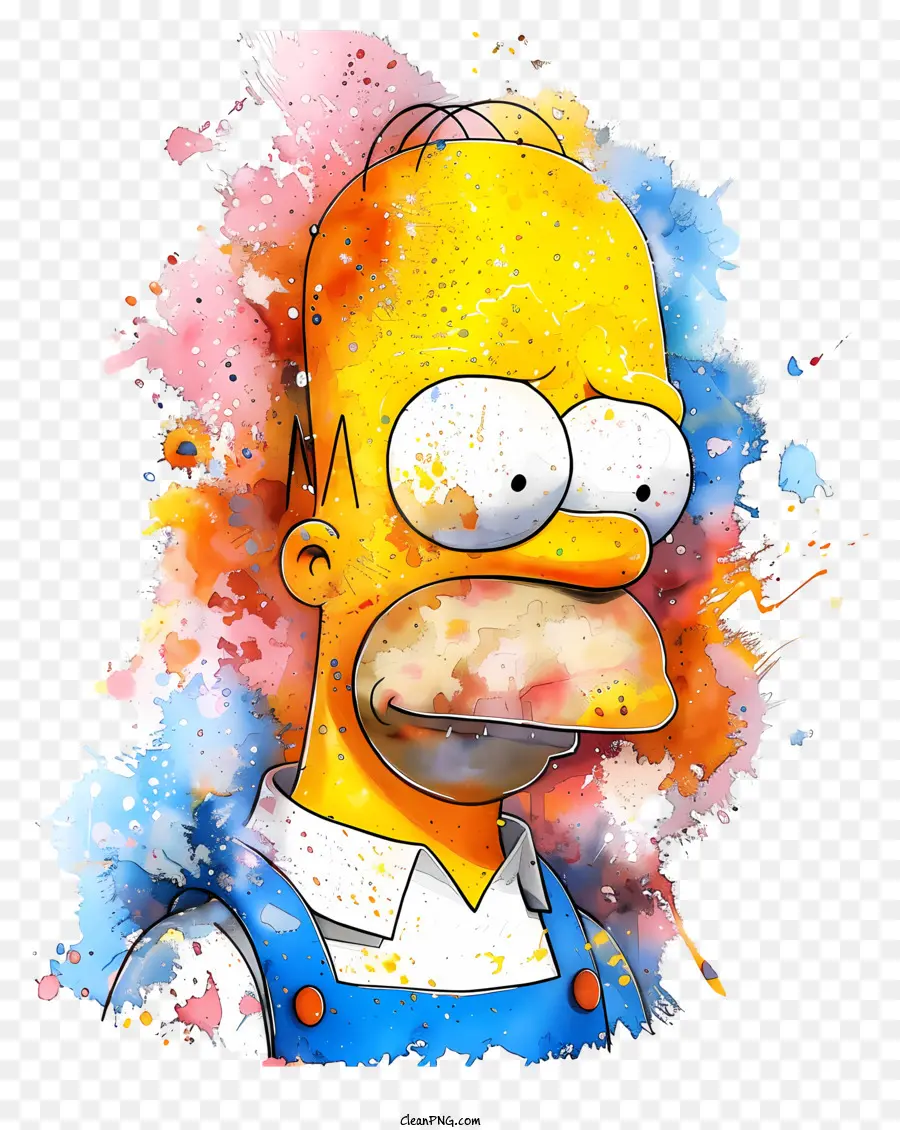 Simpsons，Homem Dos Desenhos Animados PNG