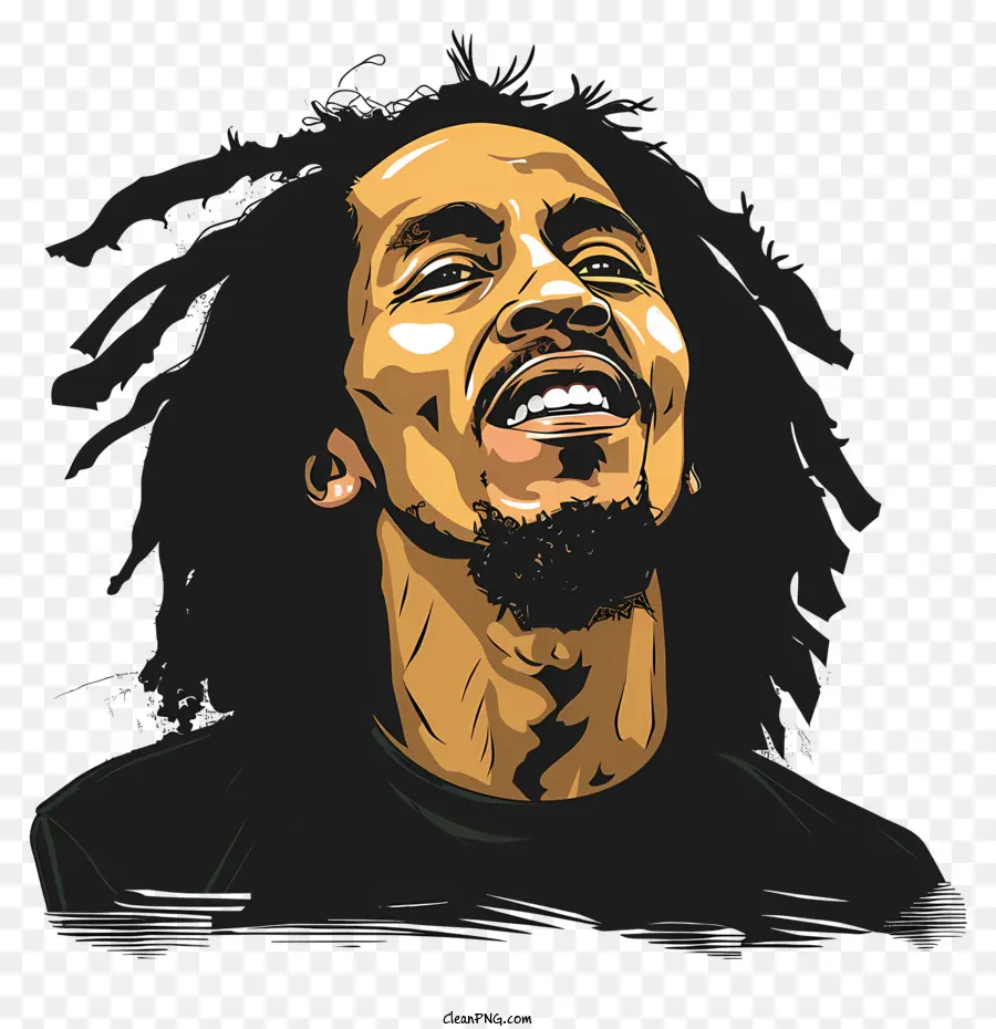 Bob Marley，Cartoon PNG