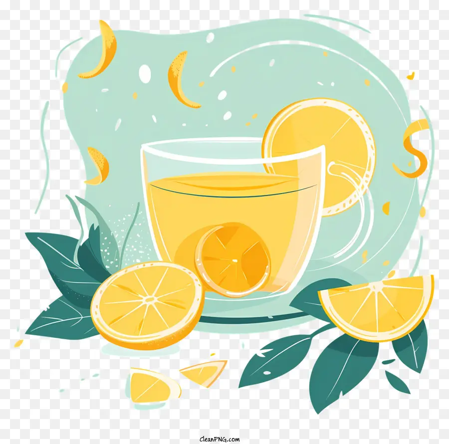 Chá De Limão，água De Limão PNG