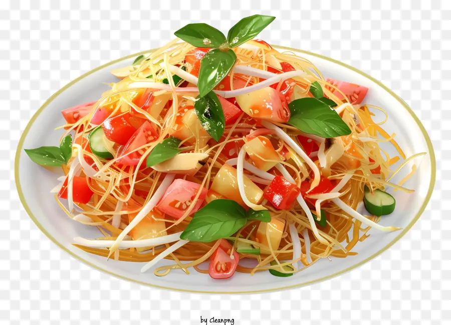 Som Tam，Salada PNG