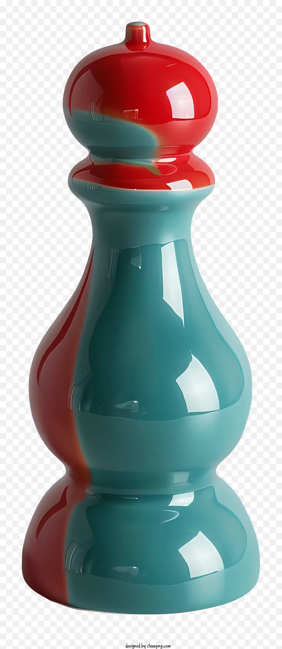 Pimenta Shaker，Vaso Azul E Vermelho PNG