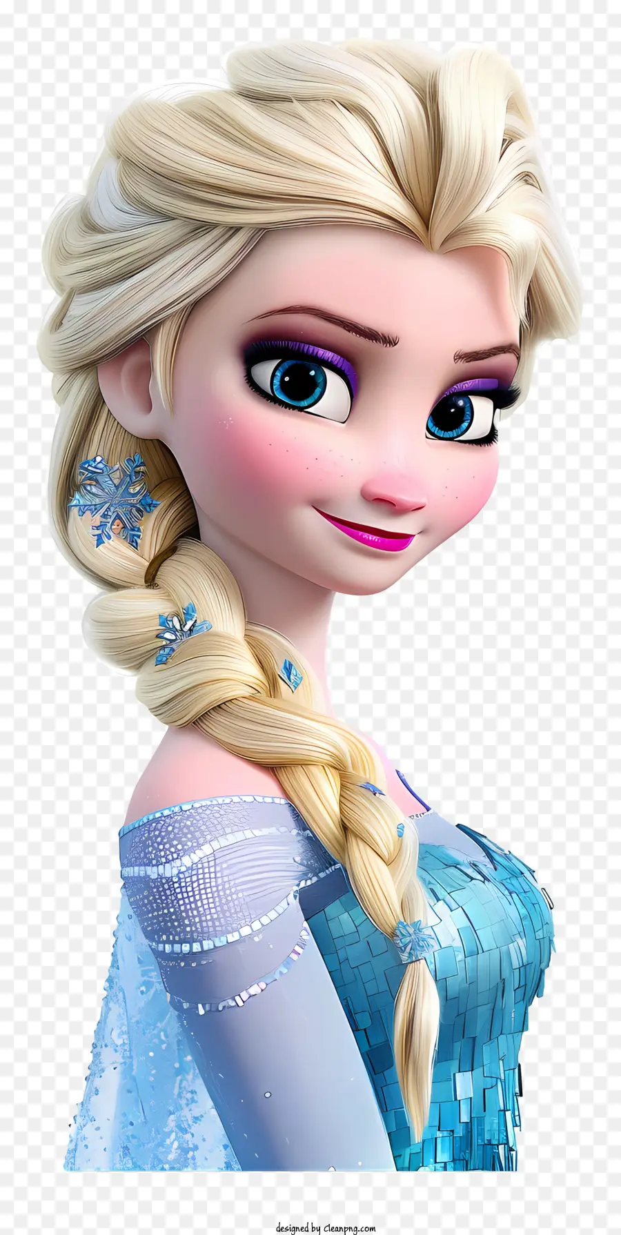 Princesa Congelada Elsa，Young Woman PNG