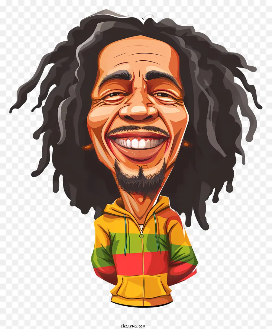 Bob Marley，Sorrindo PNG