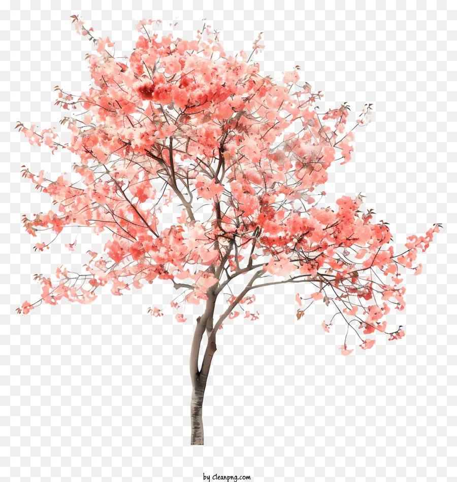 Flor De árvore，árvore Rosa PNG