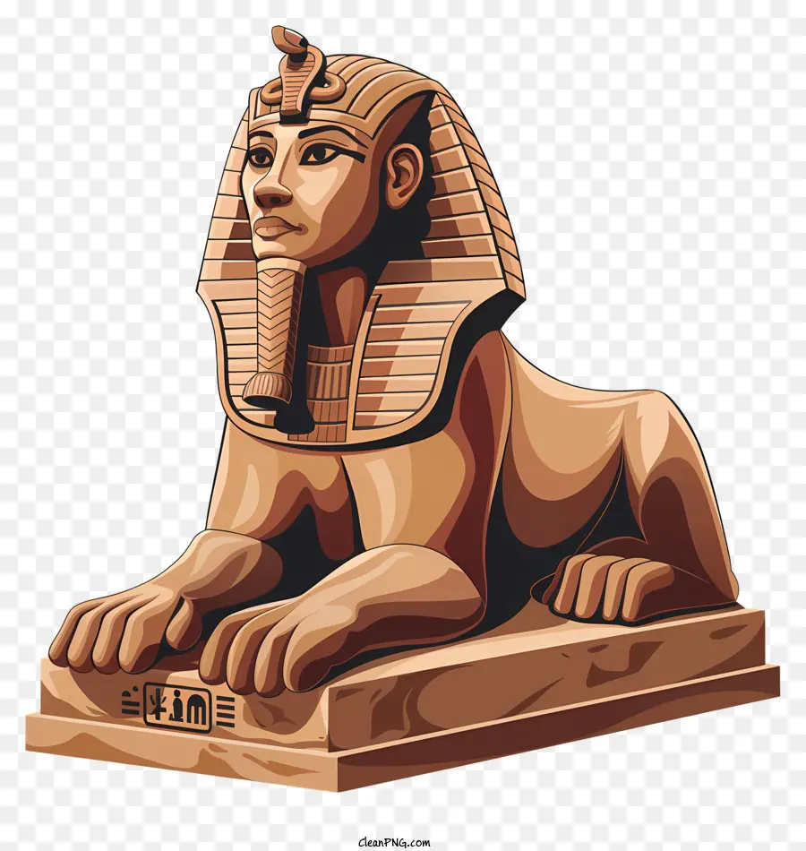 Esfinge Do Egito，Faraó PNG