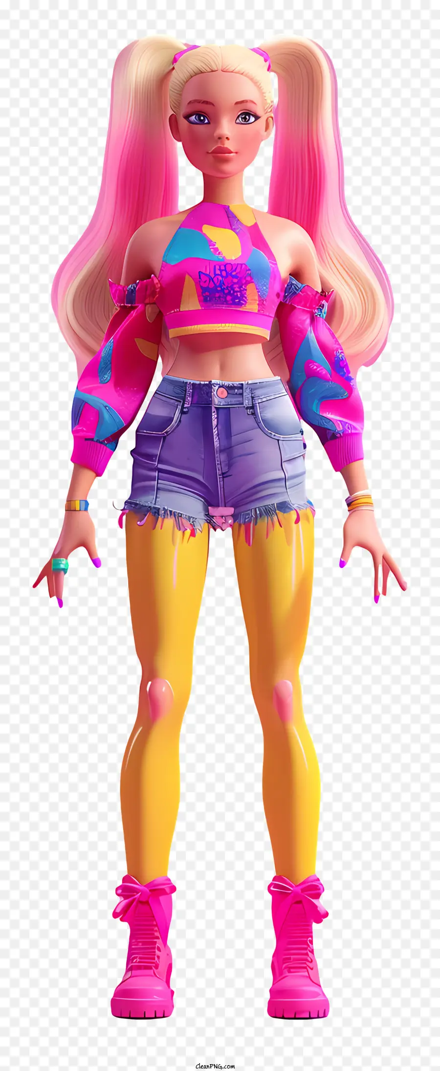 Barbie，Cabelo Loiro PNG