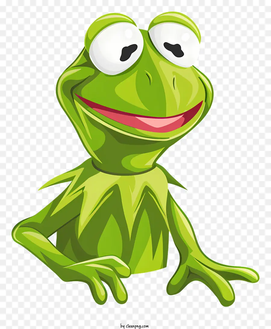 Kermit O Sapo，Cartoon Sapo PNG