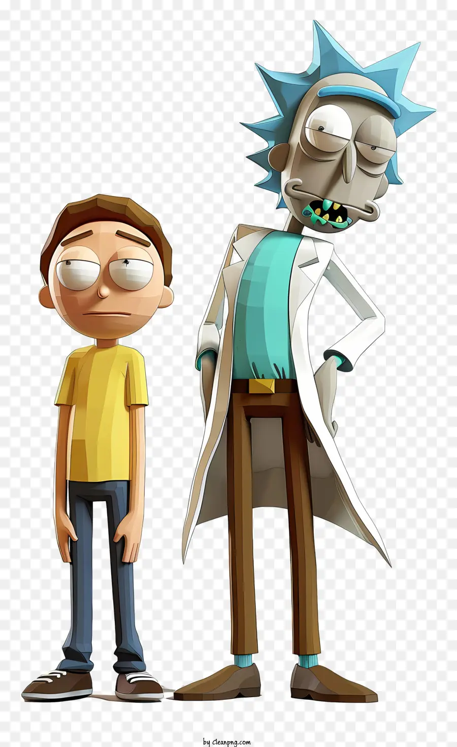 Rick E Morty，Cabelo Verde PNG