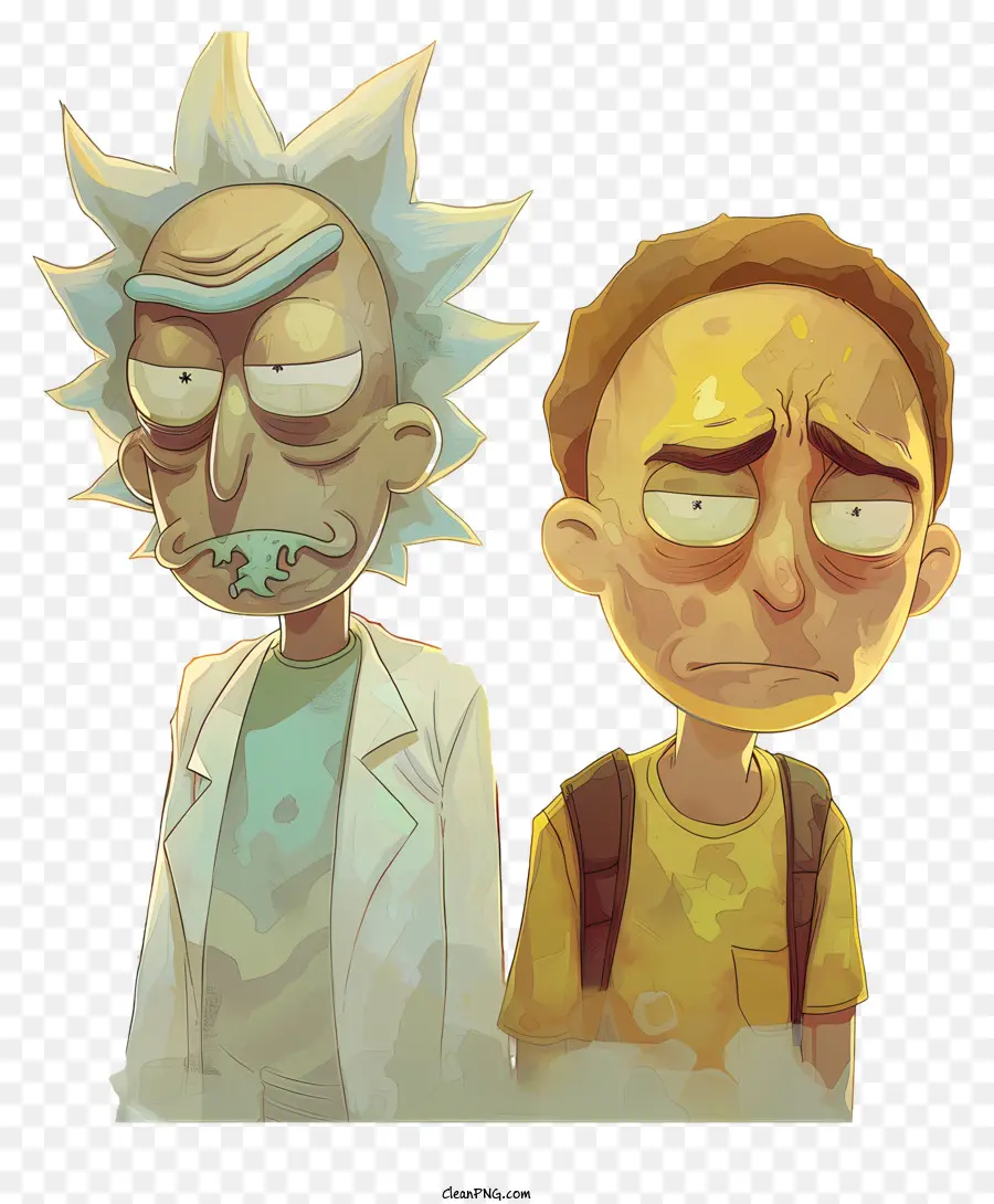 Rick E Morty，Amigos PNG