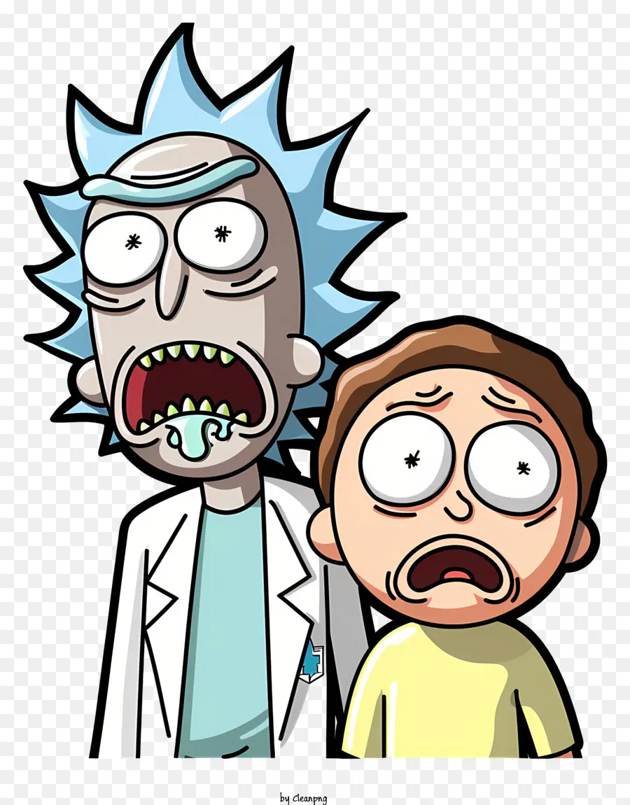 Rick E Morty，Personagem De Desenho Animado PNG
