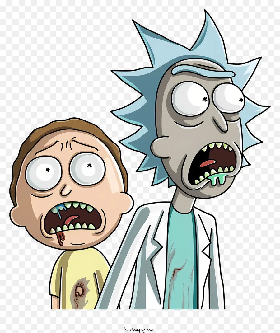 Rick E Morty，Cartoon PNG