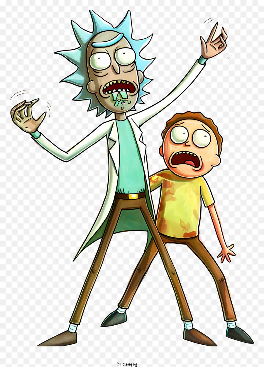 Rick E Morty，Rack De Rack PNG