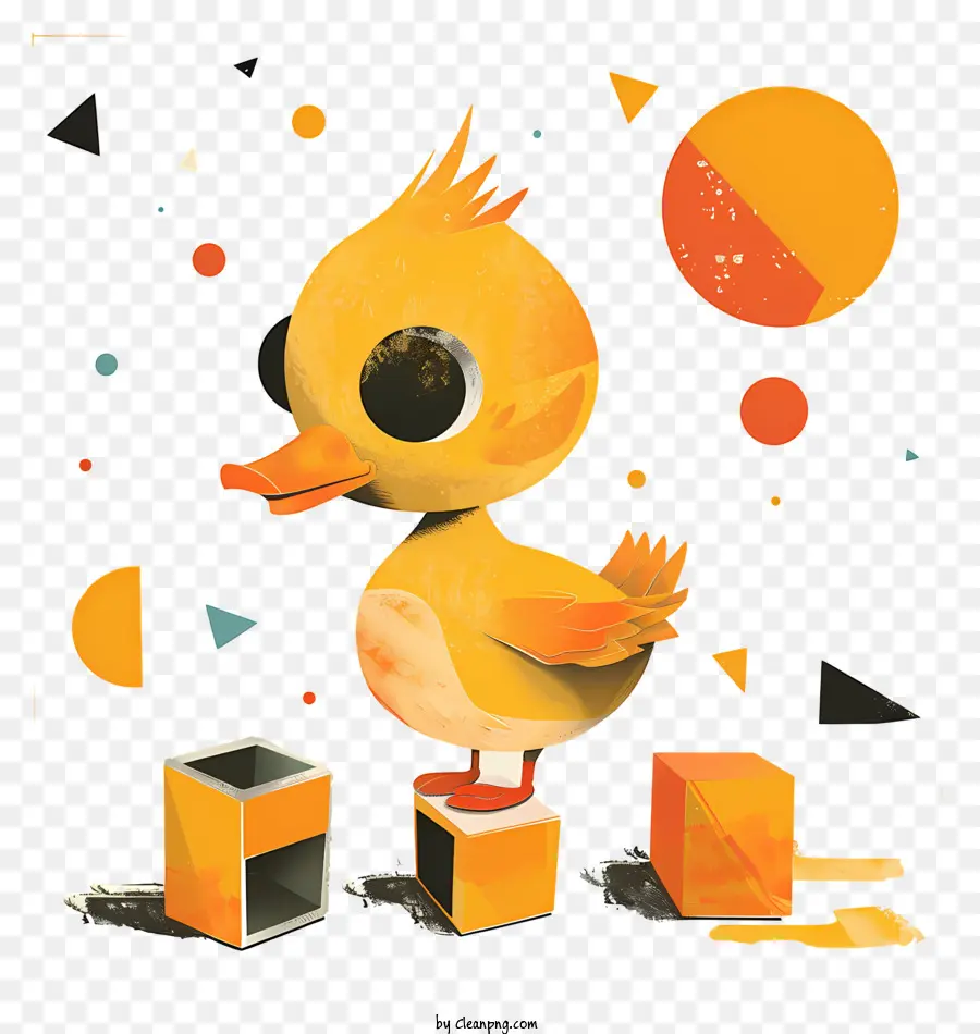 Pato De Bebê De Desenho Animado，Pato PNG