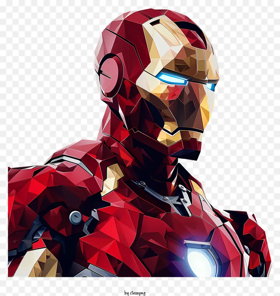 Homem De Ferro，Renderização 3d PNG