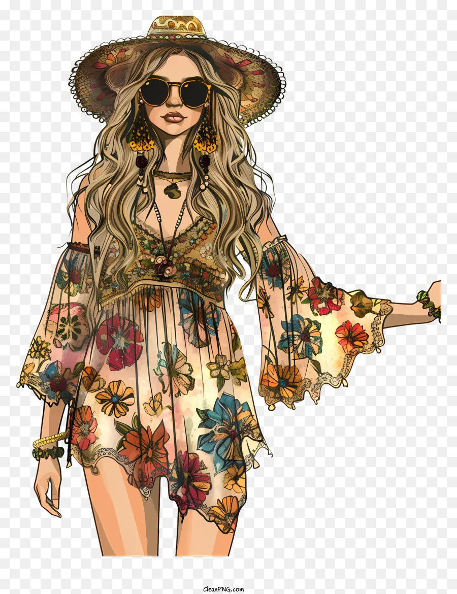 Boho，Moda PNG