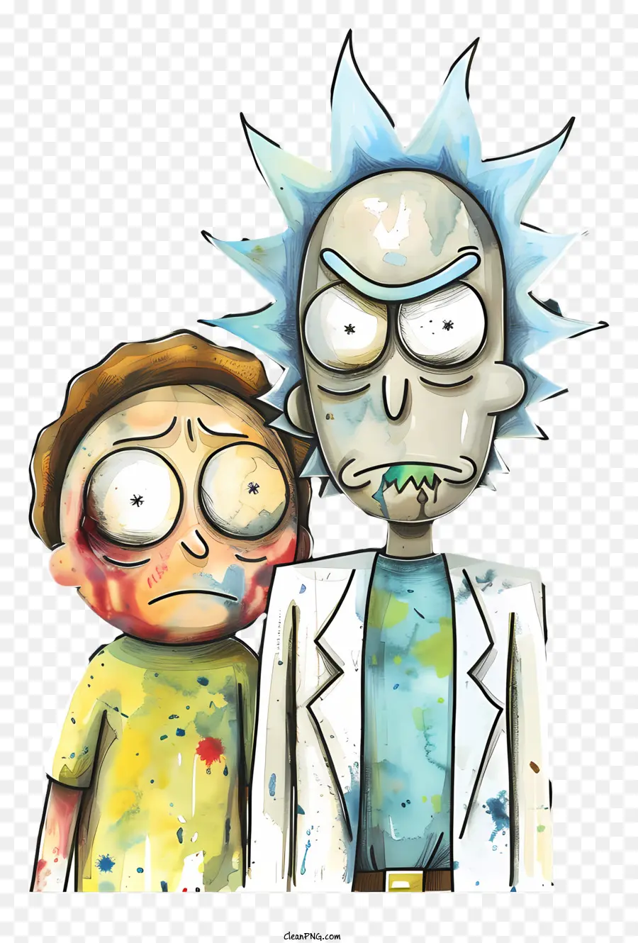 Rick E Morty，Personagens De Desenhos Animados PNG
