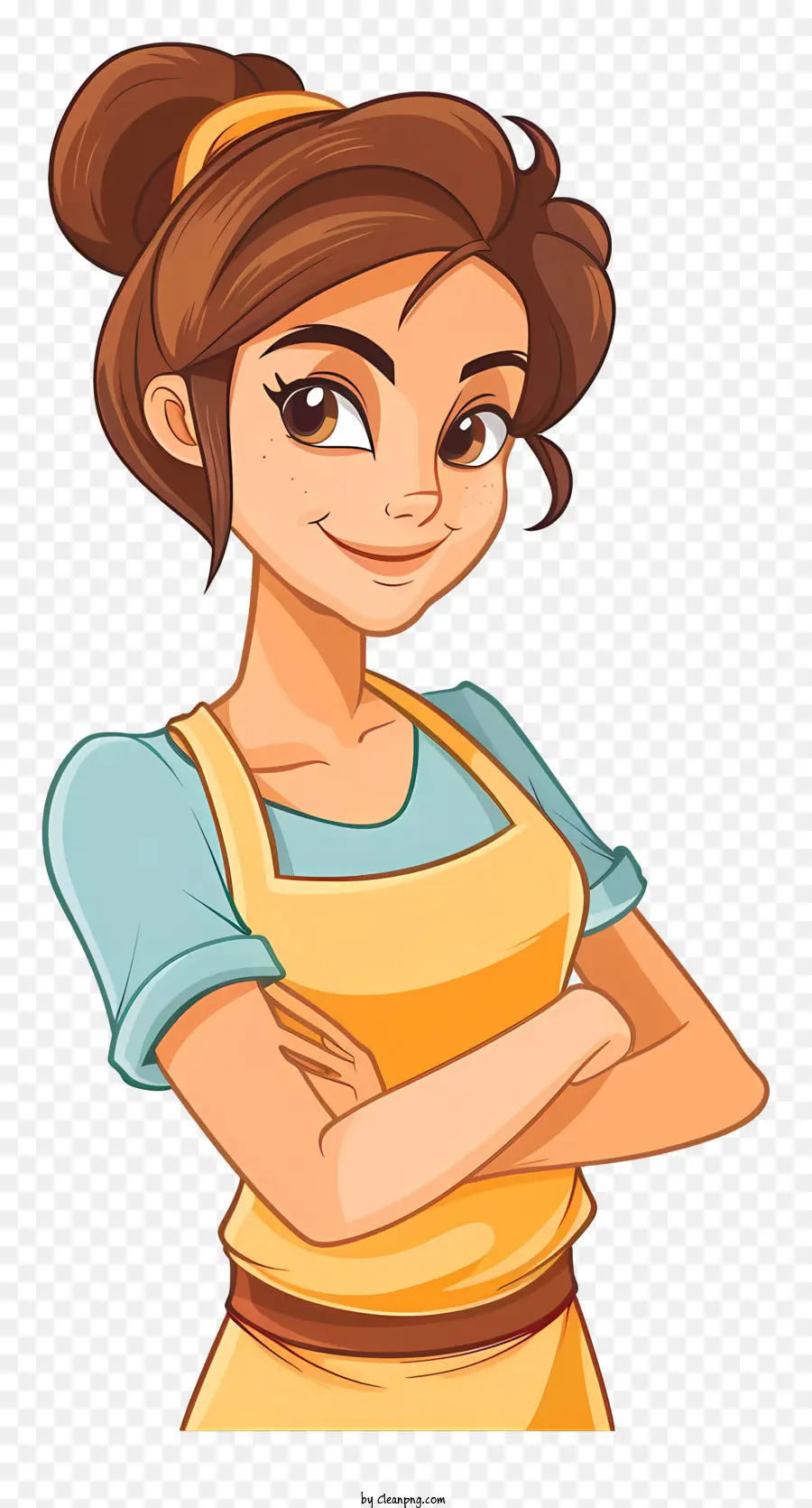 Cartoon Da Mulher De Cozinha，Mulher PNG