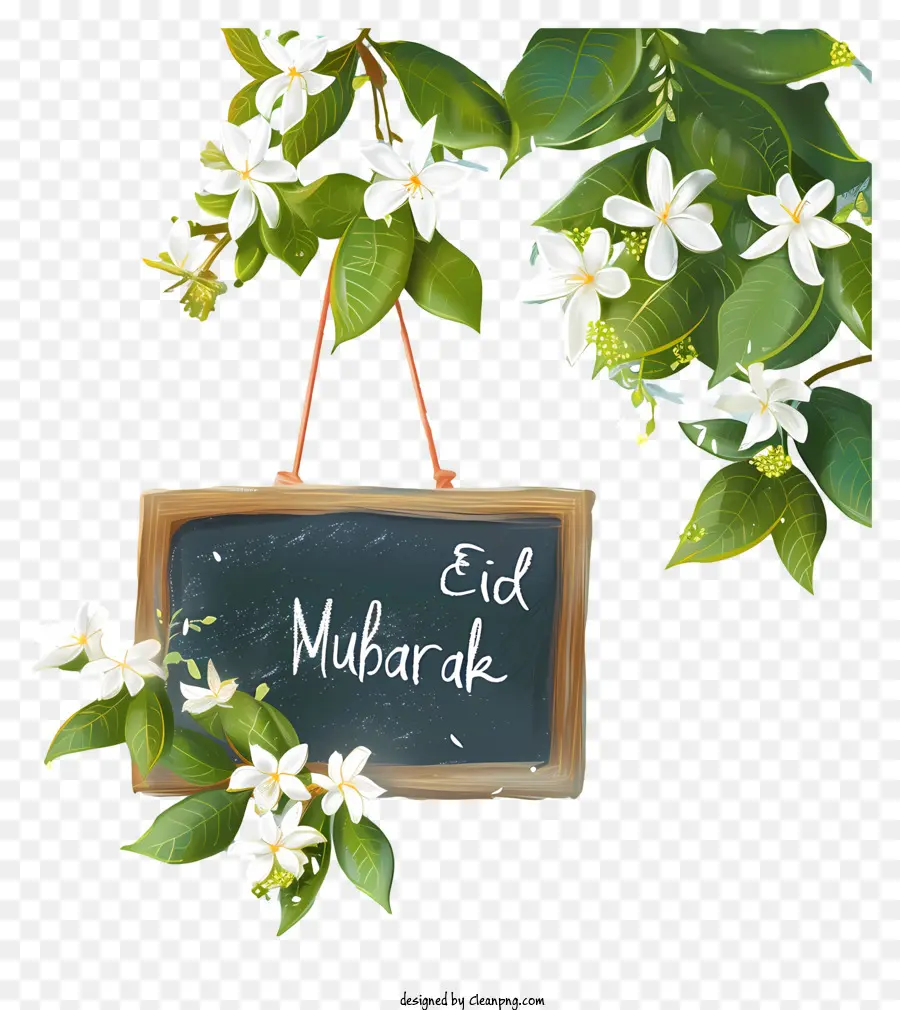 Eid Mubarak，Sinal De Eid Mubarak PNG