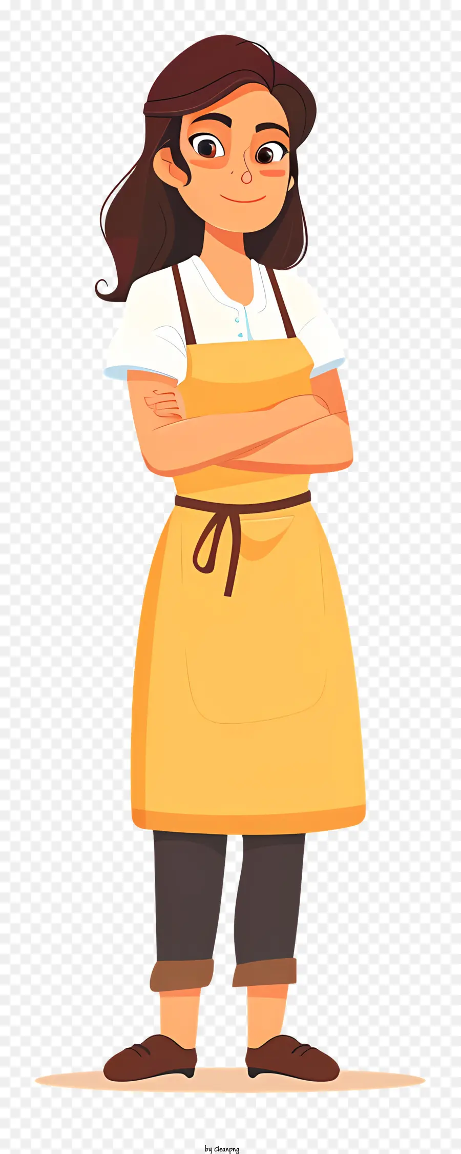 Cartoon Da Mulher De Cozinha，Personagem De Desenho Animado PNG