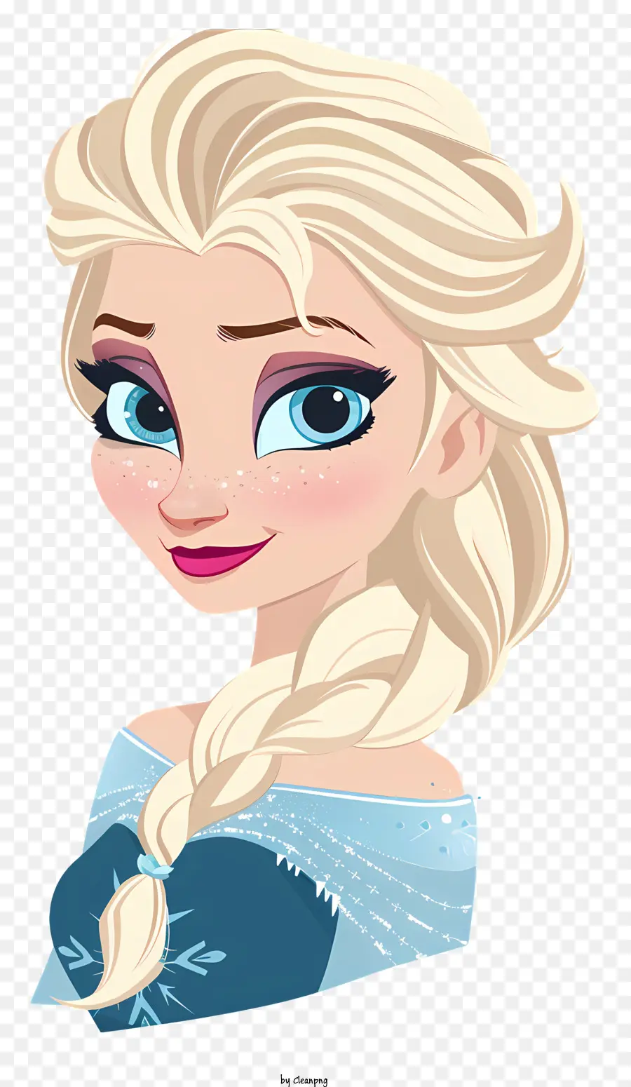 Princesa Congelada Elsa，Personagem De Desenho Animado PNG