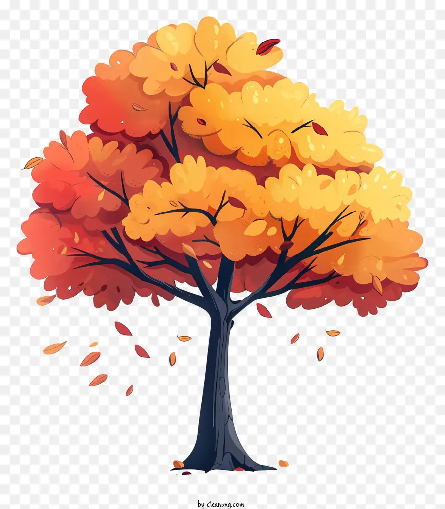 Autumn Tree，Laranjeira PNG