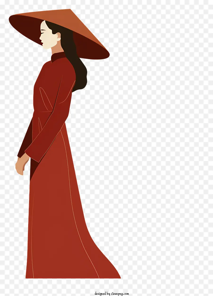 Ao Dai，Mulher PNG