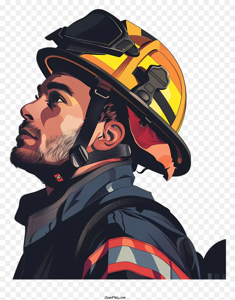 Bombeiro，Capacete PNG