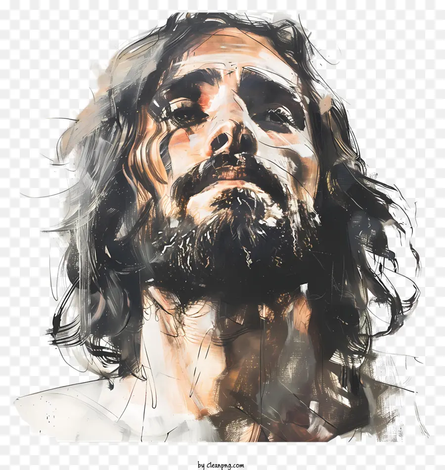 Jesus，Pintura PNG
