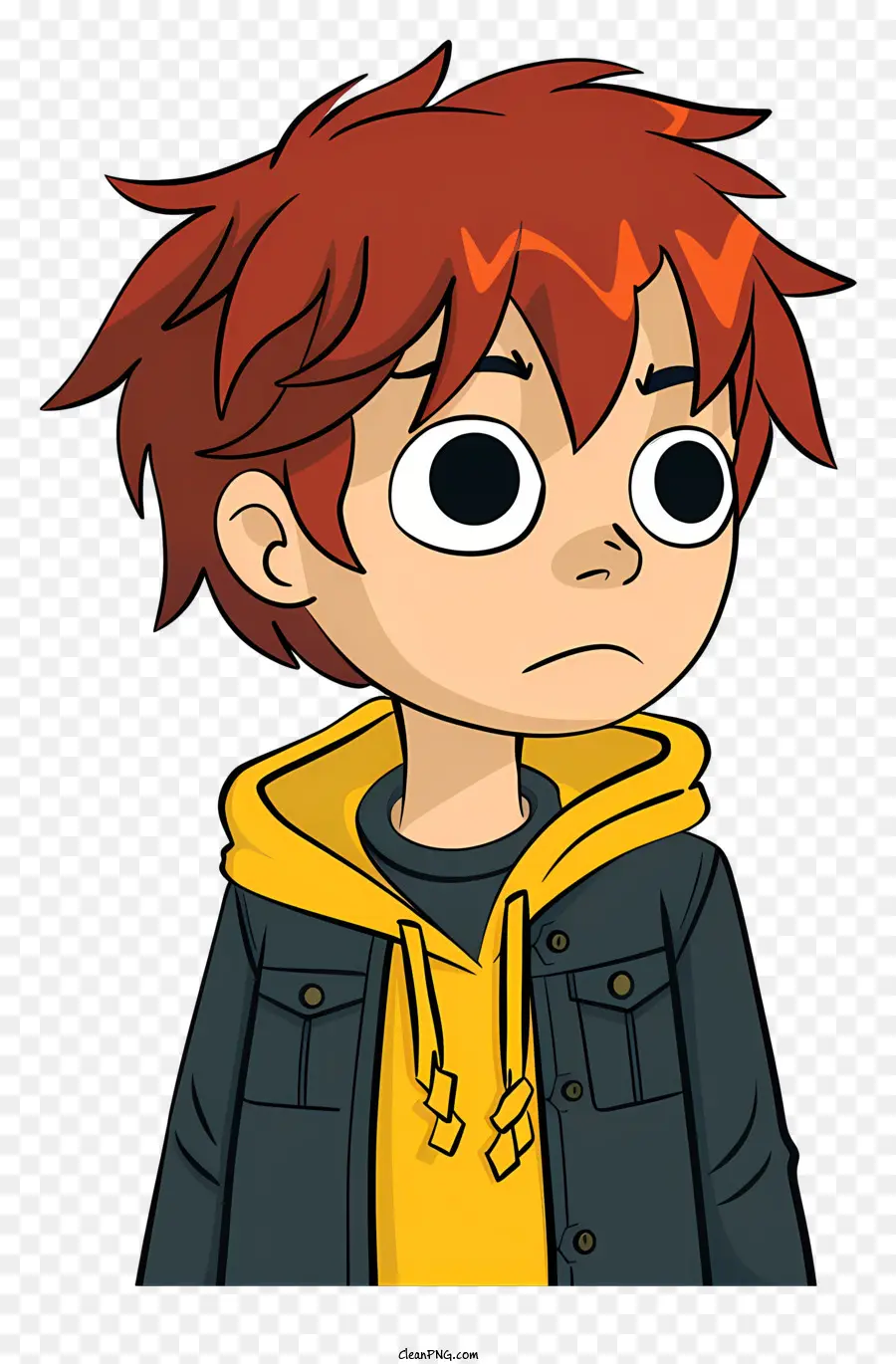 Scott Pilgrim，Cabelo Vermelho PNG