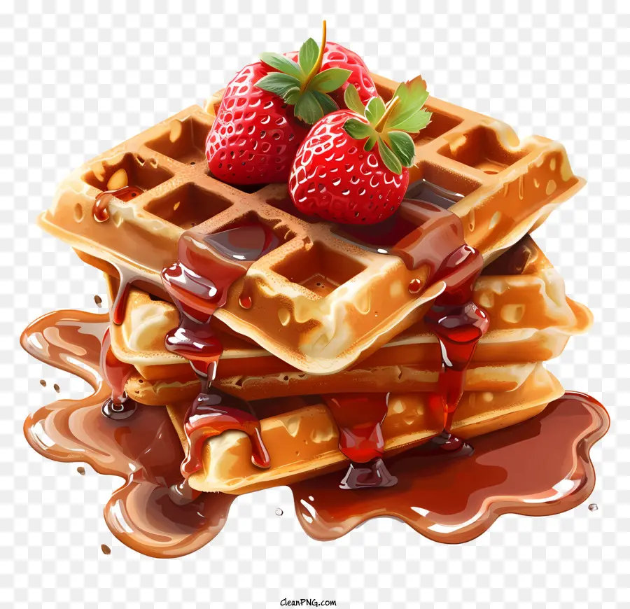 Waffle Dia，Waffles PNG