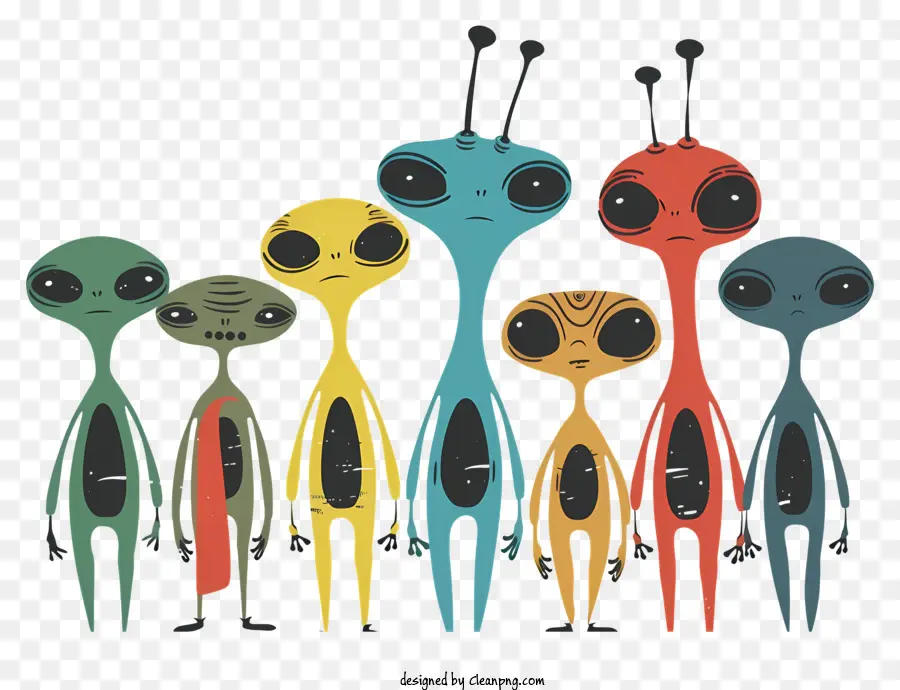 Alienígenas Do Desenho Animado，Extraterrestre PNG
