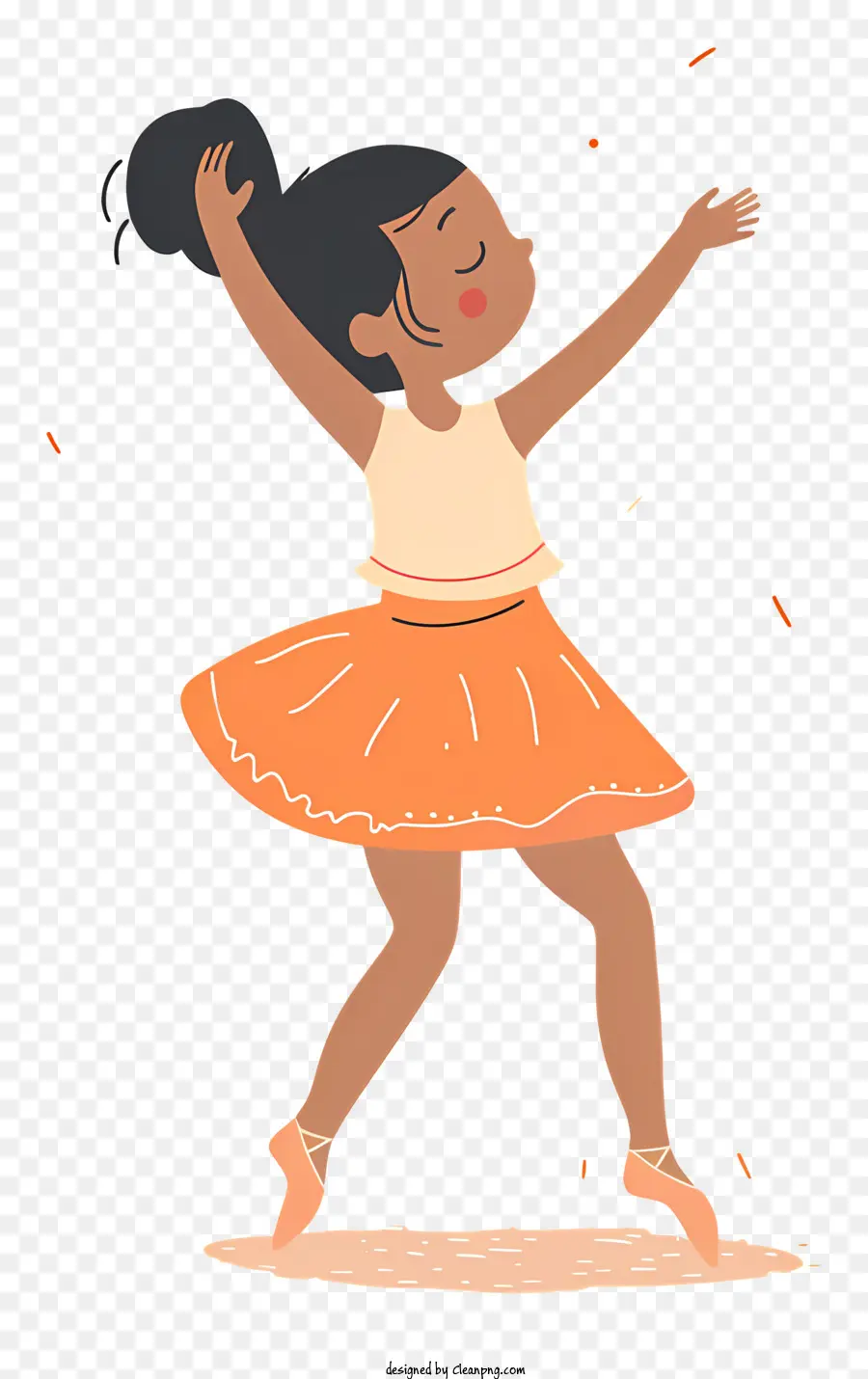 Balé De Dança Da Garotinha，Cartoon PNG