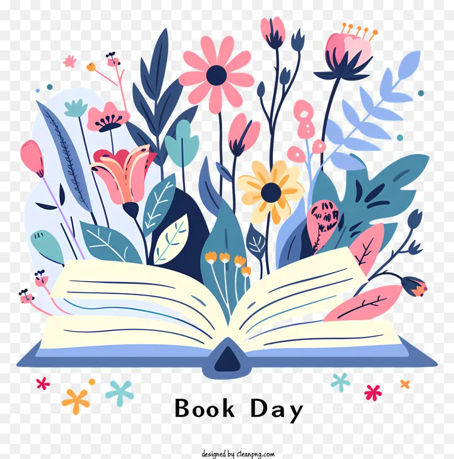 Dia Mundial Do Livro，Flores PNG