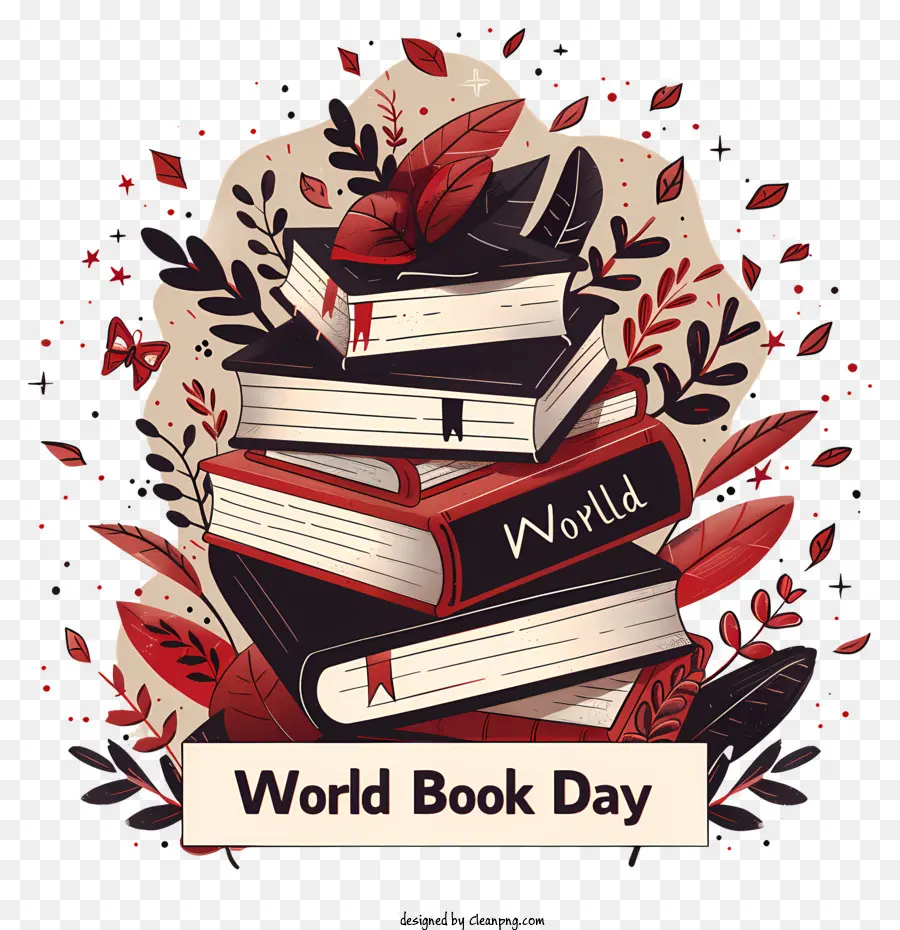 Dia Mundial Do Livro，Livros PNG