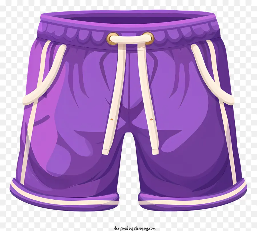 Cartoon Shorts，Shorts Roxos PNG