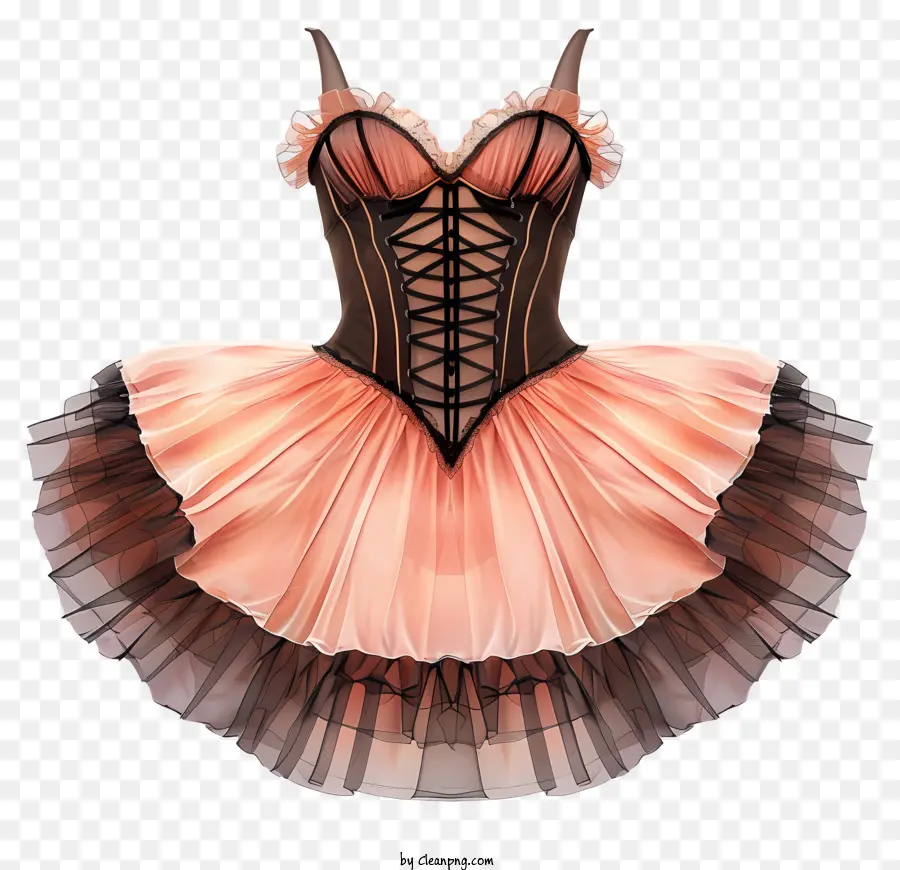 Vestido De Balé De Tutu，Vestido Rosa PNG