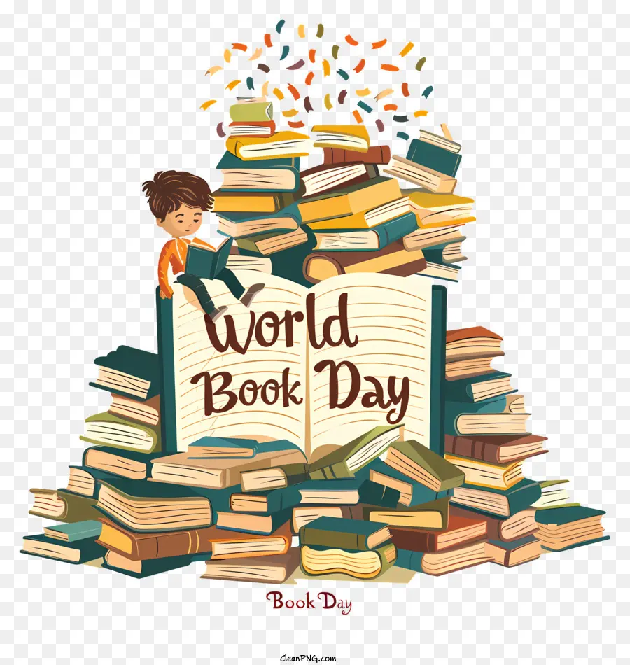 Dia Mundial Do Livro，Criança PNG
