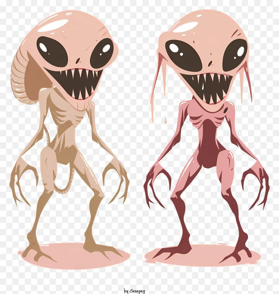 Alienígenas Do Desenho Animado，Extraterrestre PNG