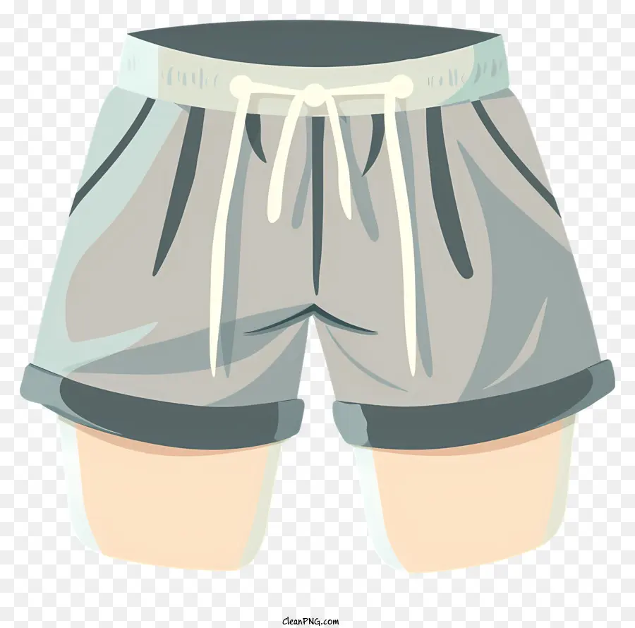 Cartoon Shorts，Calções Masculinos PNG