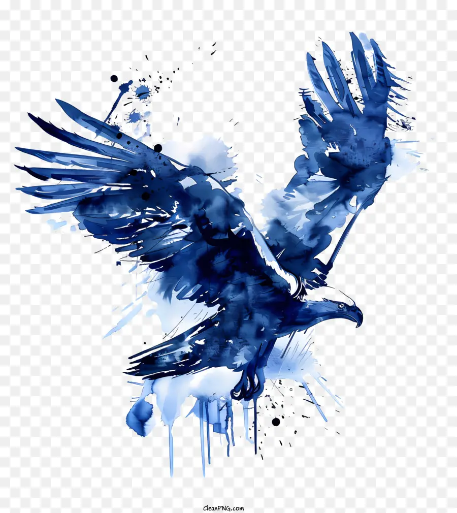 Aquarela águia，Pintura Em Aquarela PNG