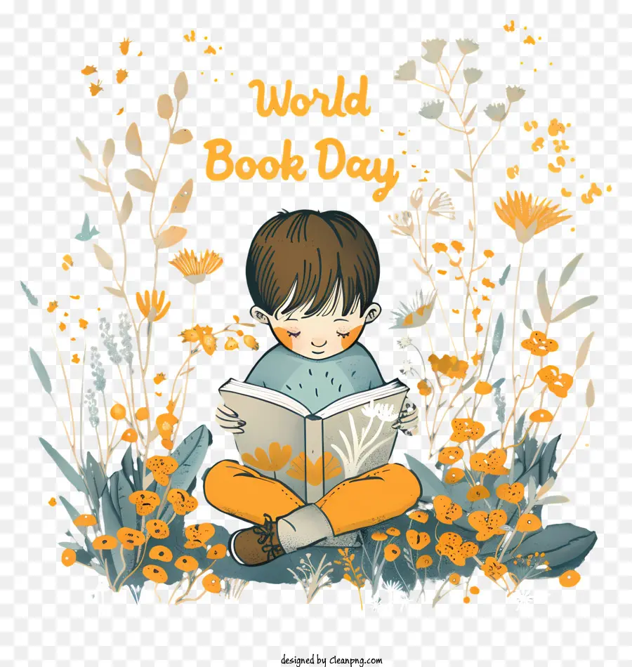 Dia Mundial Do Livro，Menino PNG